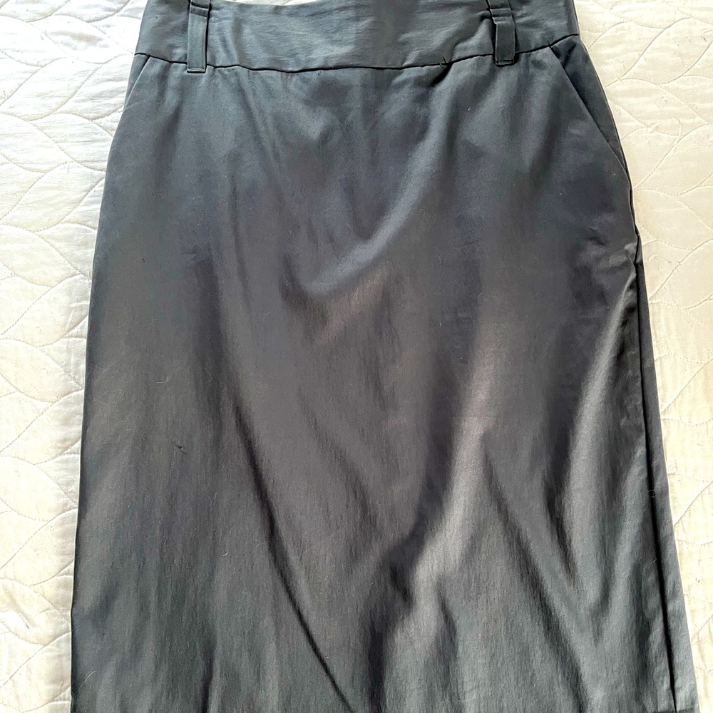 Silvery gray Pencil Skirt